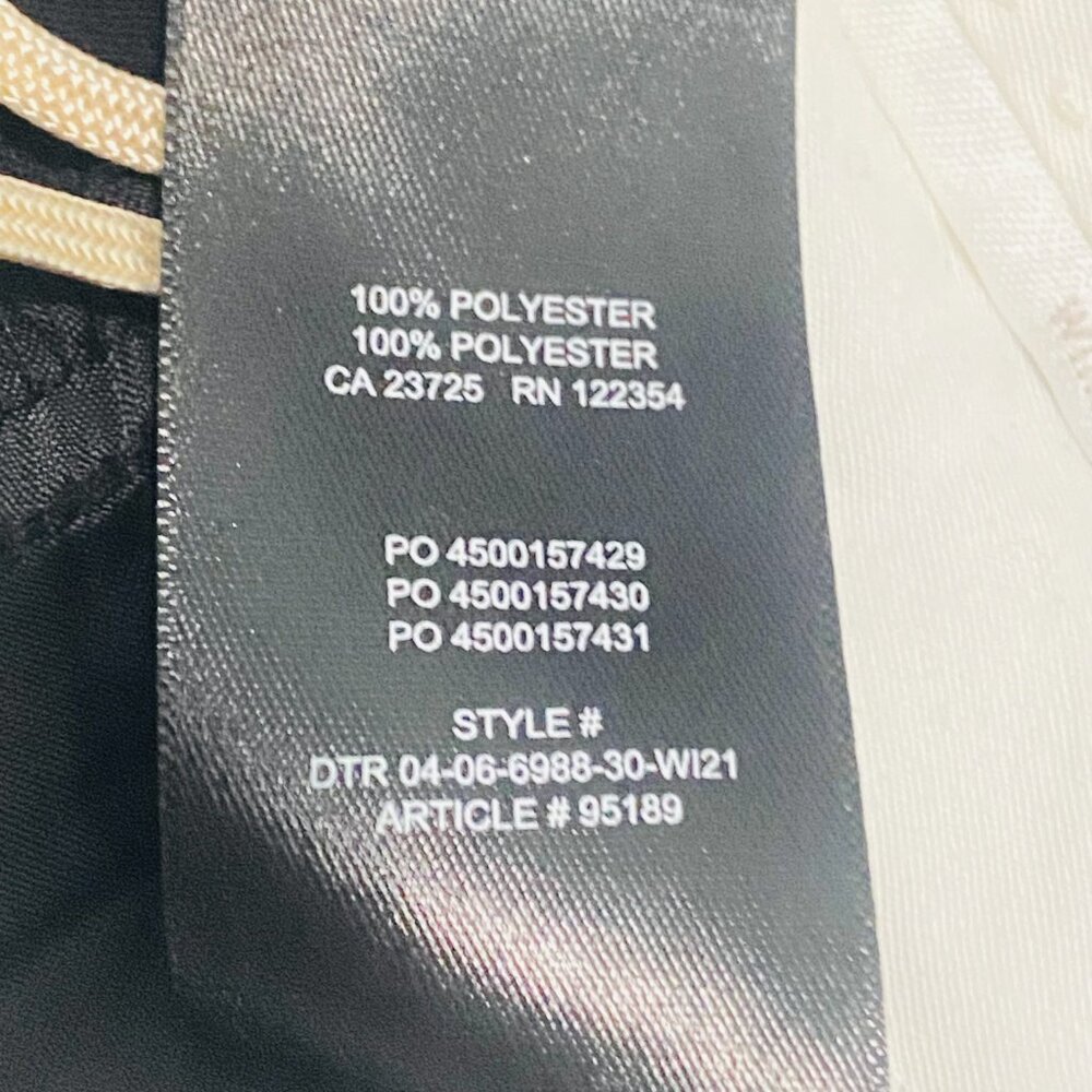 Wilfred Pleated Trousers — Tailored Poise in Deep Charcoal (Size 6) - Picture 13 of 13